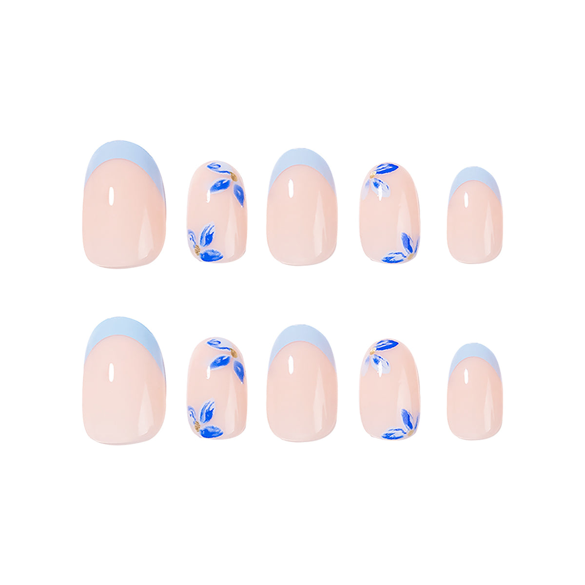 Sea salt flower nails