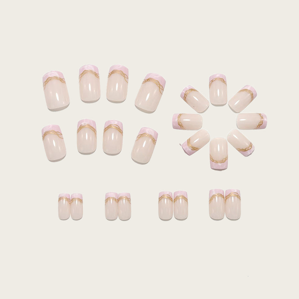 Kimsan French-style nails