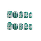 Cedar Christmas Nails