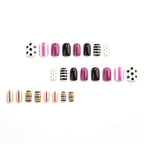 Mixed-color nails