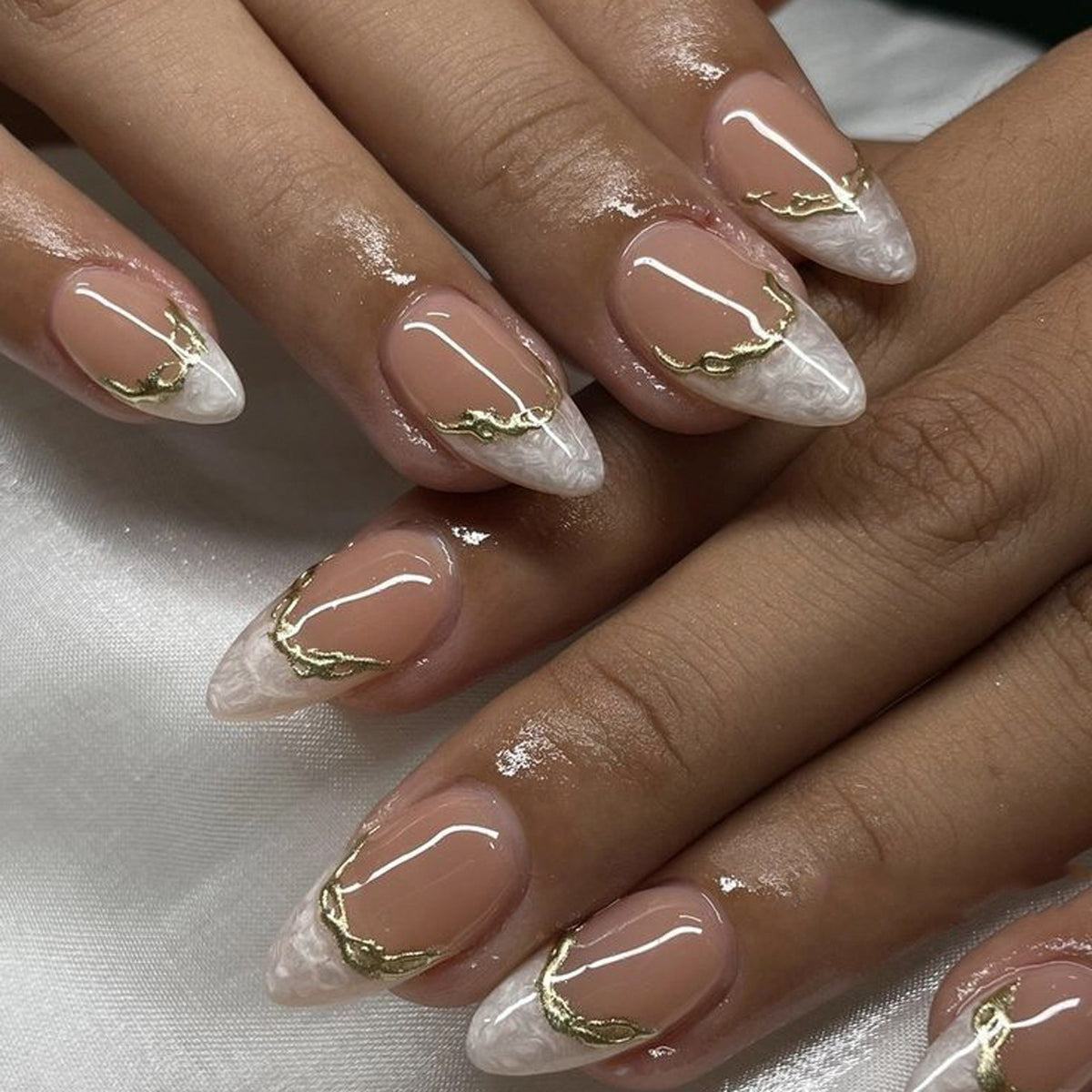 French almond nails