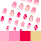 French flower nails