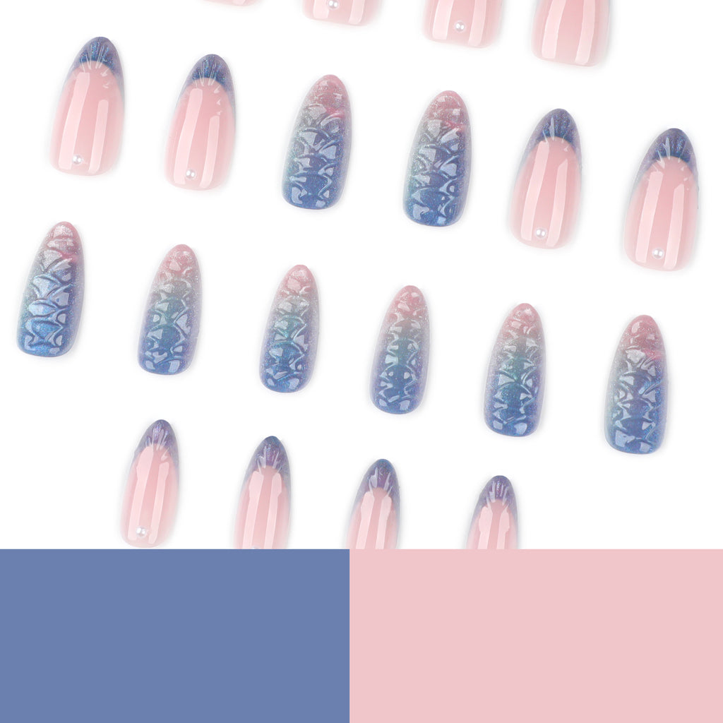 Mermaid Aurora Nails