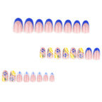Sea salt lemon nails