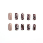 Coffee milk nails