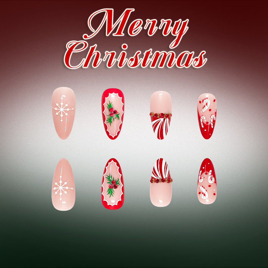 Cane candy glitches nails