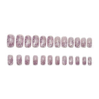 Romantic purple nails