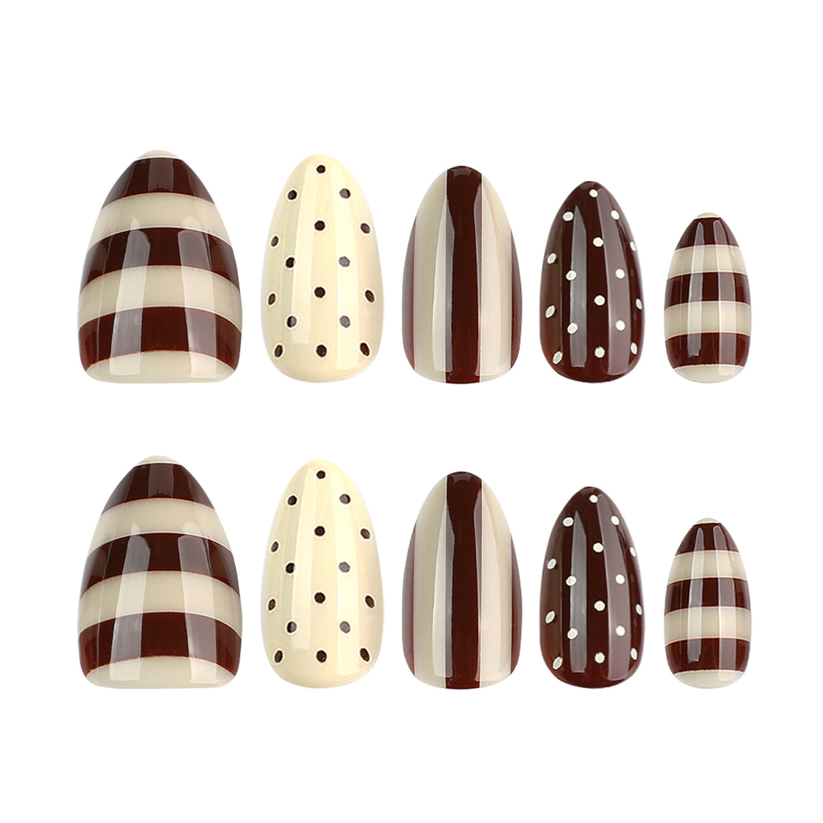 Chocolate stripes