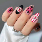 Halloween Clown Nails