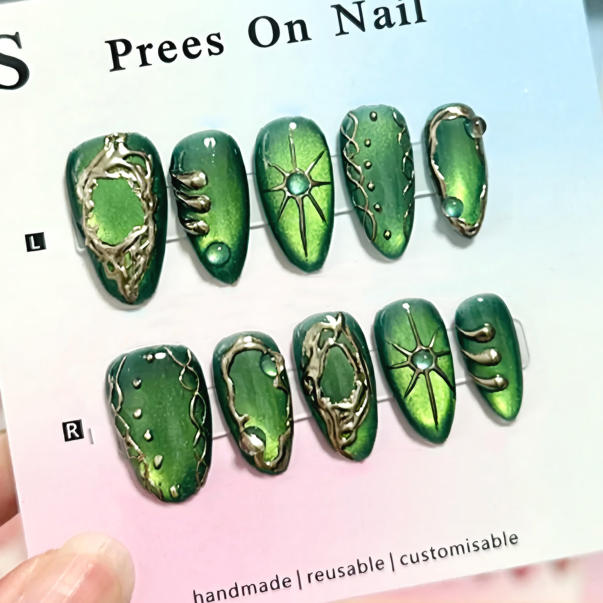 Emerald nail