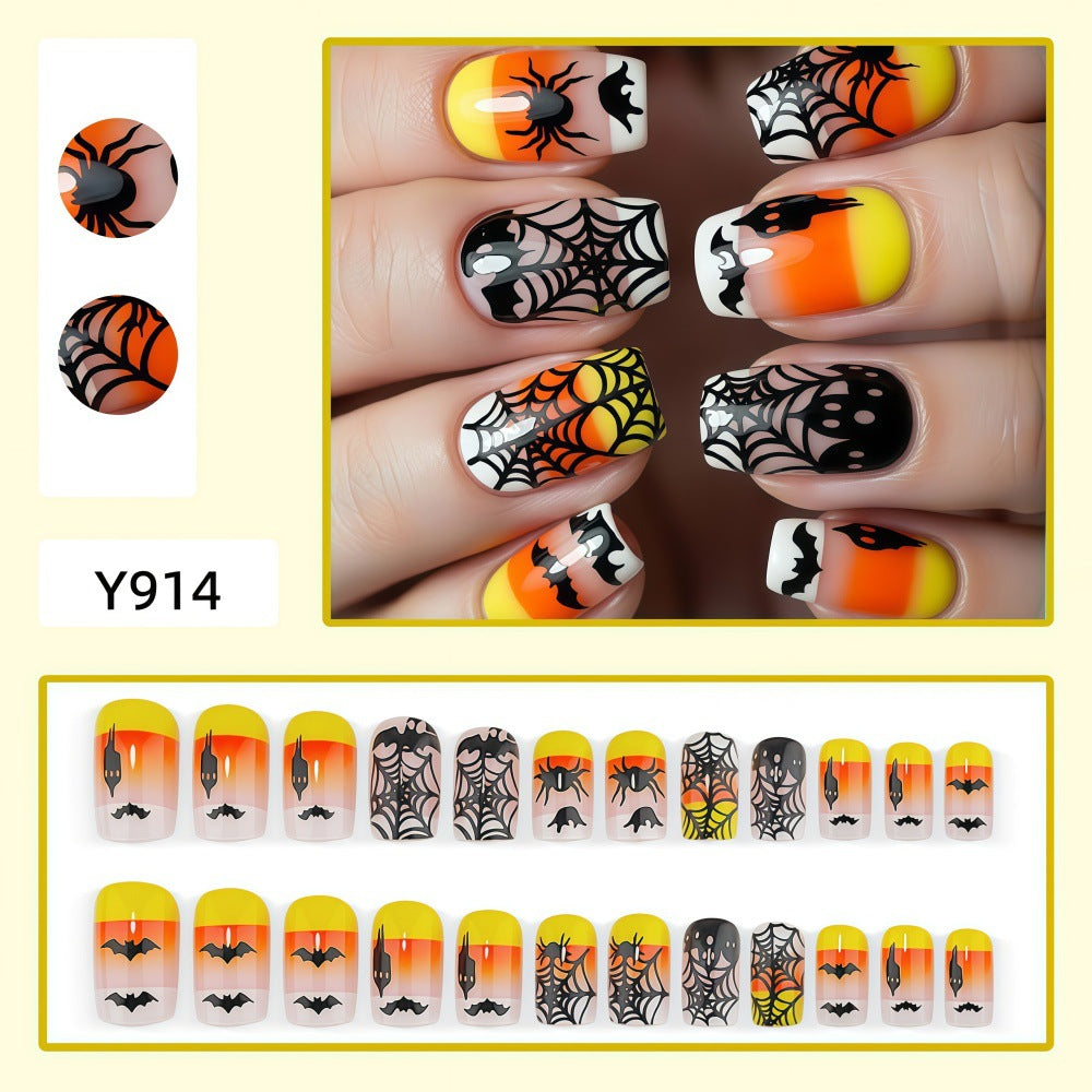 Color-changing candy nails