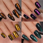 30 pcs Cat eye solid Almond Nails YS-516 set1