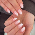 Almond-style nails