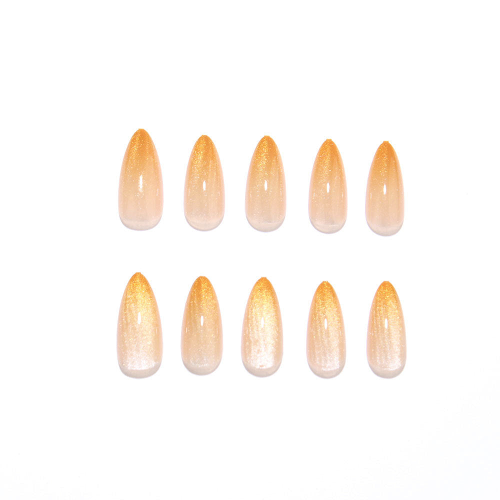 Orange soda Nail