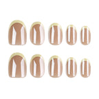 French yellow nails