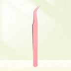 Nail art tool curved head tweezers Macaroon color anti-static