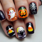 Pumpkin bat nails