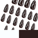 Black moonlight nails