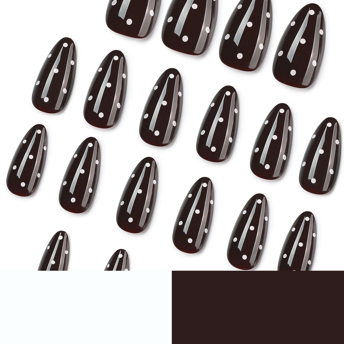 Black moonlight nails
