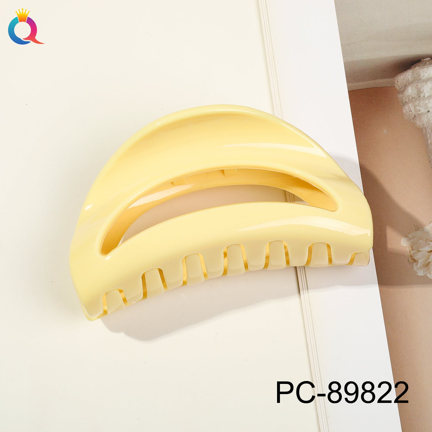 PC Hair Clip Back-of-Head Ponytail Holder Shark Clip Women's Hair Accessory