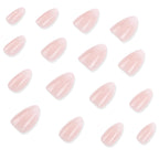 Almond-style nails