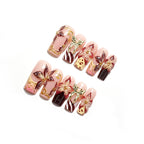 Flower vine nails