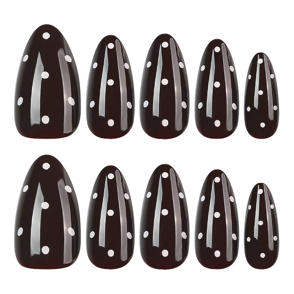 Black moonlight nails