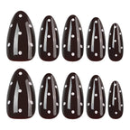 Black moonlight nails