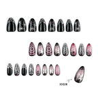Halloween Dark 3D Nail Art Nail