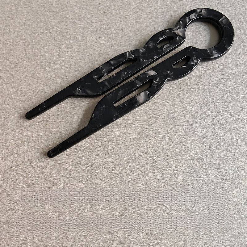 Good Hair Days Magic-Grip Hairpins, 10 Styling Updo U-Pins for Strong Hold Thick, Curly & Long Hair. All Day Discreet Hold for Buns, Half Updos, French Twists.