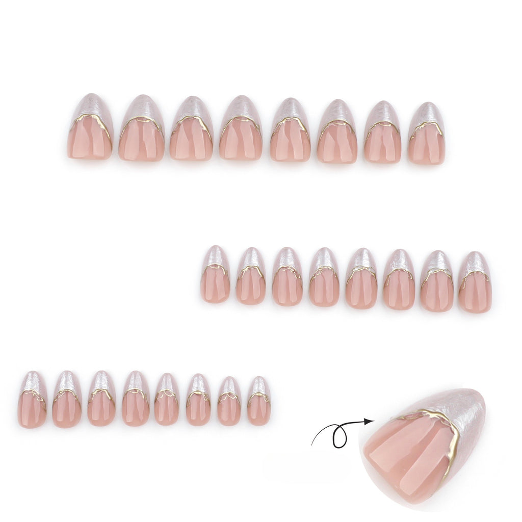 French almond nails